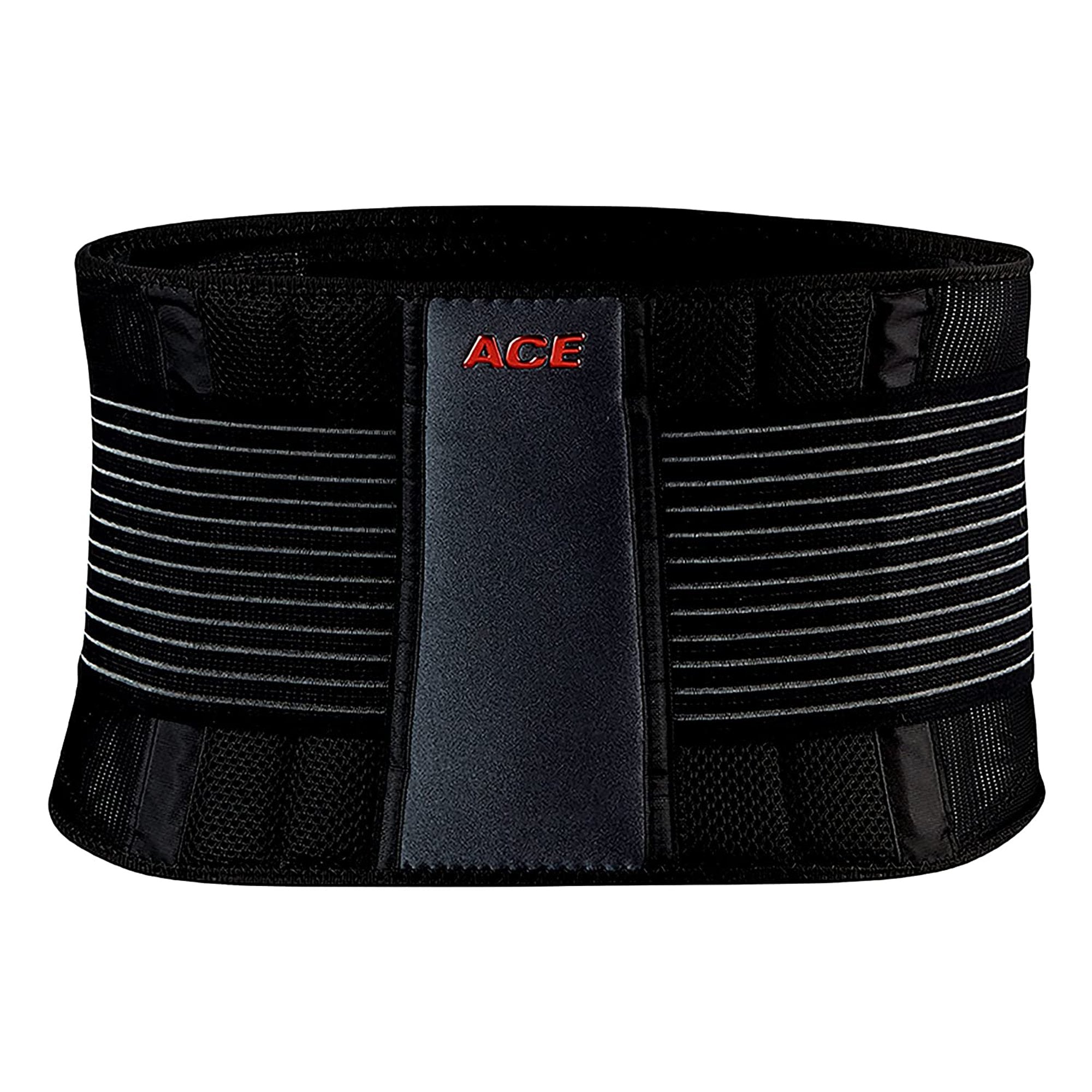 Ace™ Back Support Brace Hook & Loop Closure with Breathable Back Panel