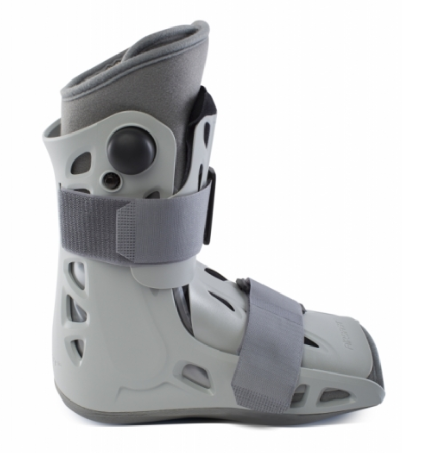 DJO® AirCast® AirSelect™ Short  Walker Boot.  Side view.  Size:  Small